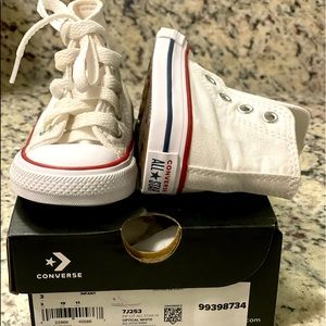 Infant high top converse